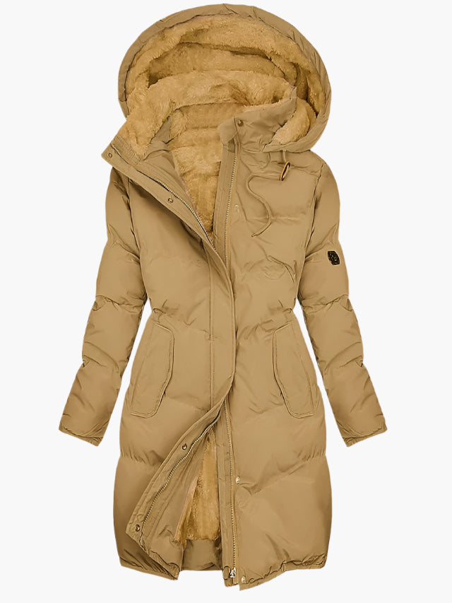 Poppy | Women’s Long Hooded Padded Winter Coat