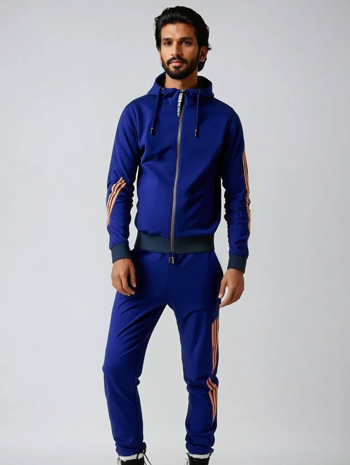 Adam | Men's Two-Piece Tracksuit - Stylish Zip-Up Sporty