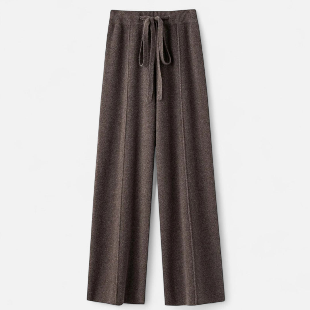 Bella | Women Relaxed Fit Pull On Classic Wool Trousers
