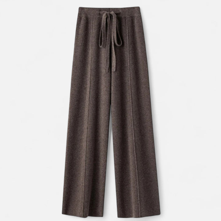 Bella | Women Relaxed Fit Pull On Classic Wool Trousers
