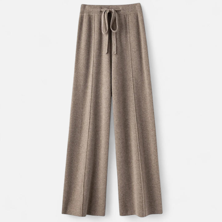 Bella | Women Relaxed Fit Pull On Classic Wool Trousers