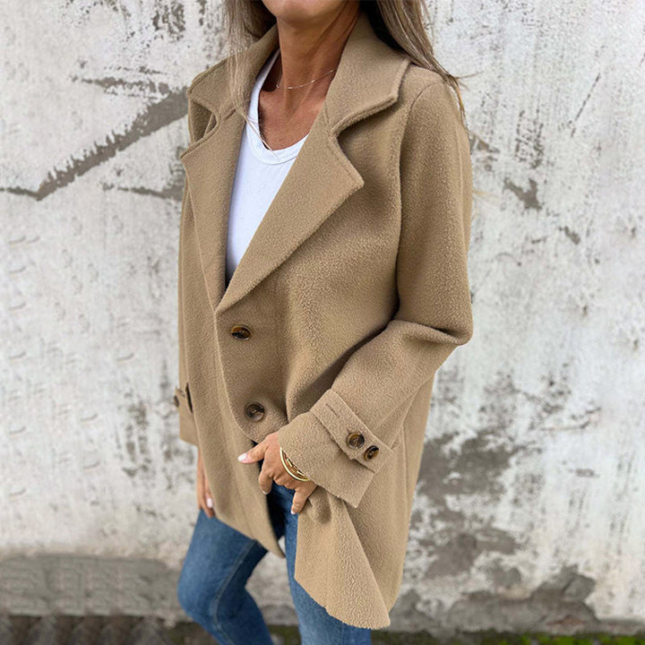 Bella | Women Casual Winter Button Coat