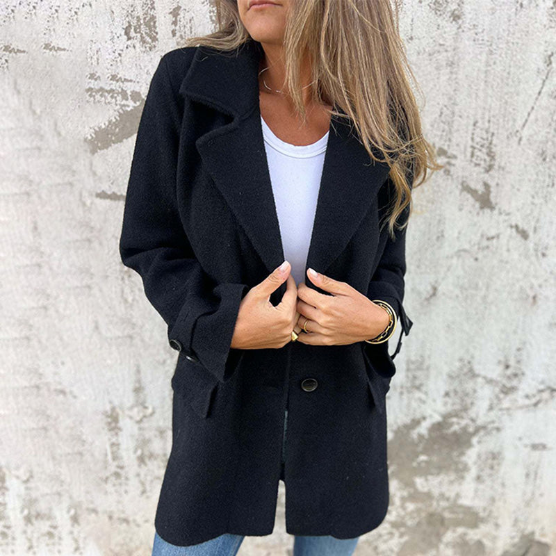 Bella | Women Casual Winter Button Coat