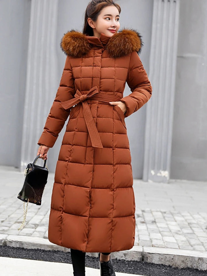 Georgia | Women’s Warm Puffer-Style Long Winter Coat