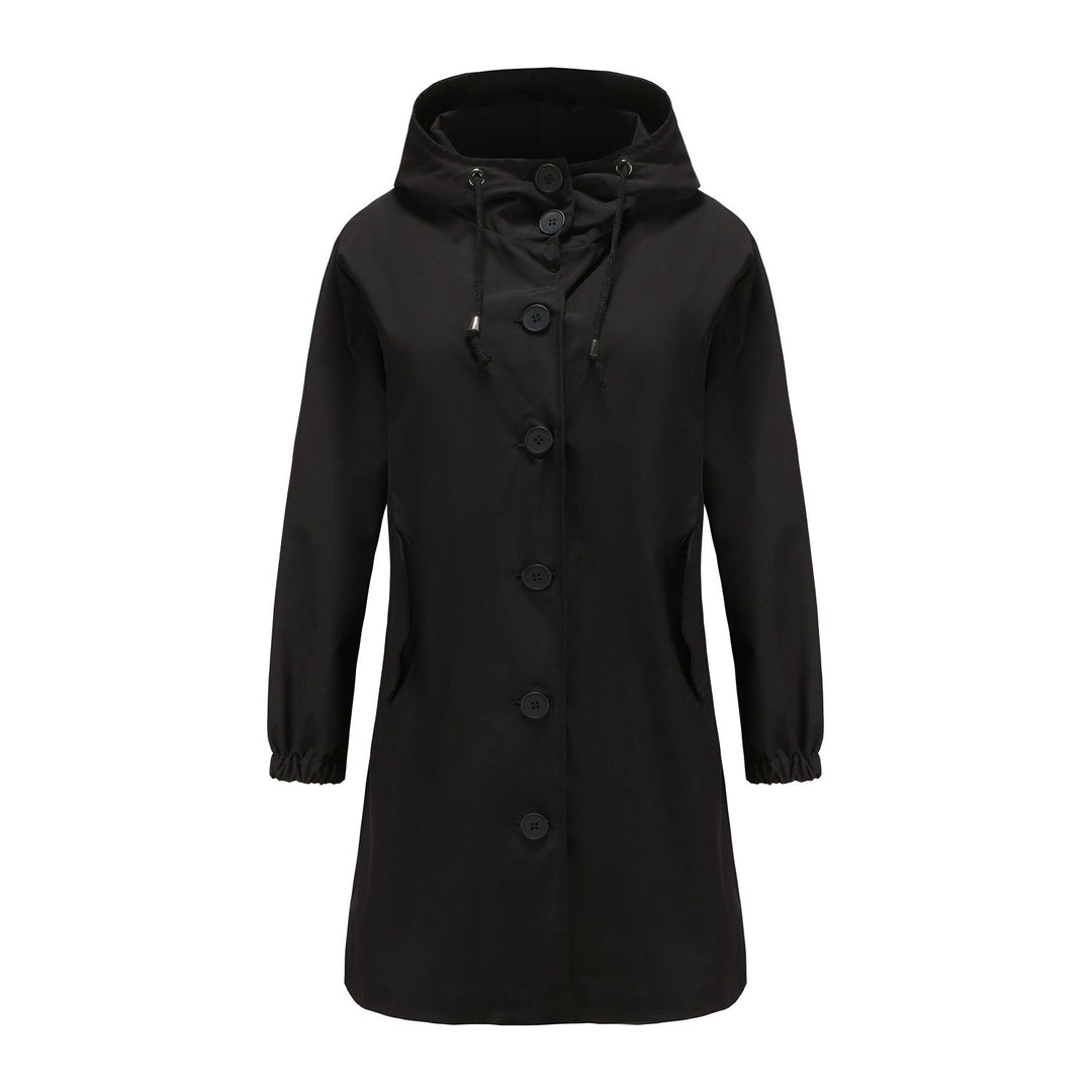 Elsie | Women’s Relaxed Fit Drawstring Hood Coat