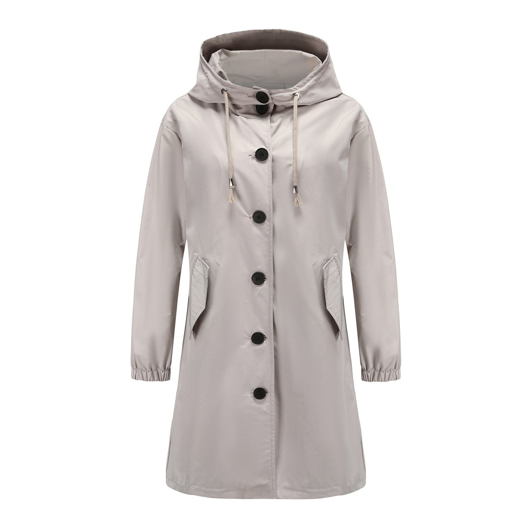Elsie | Women’s Relaxed Fit Drawstring Hood Coat